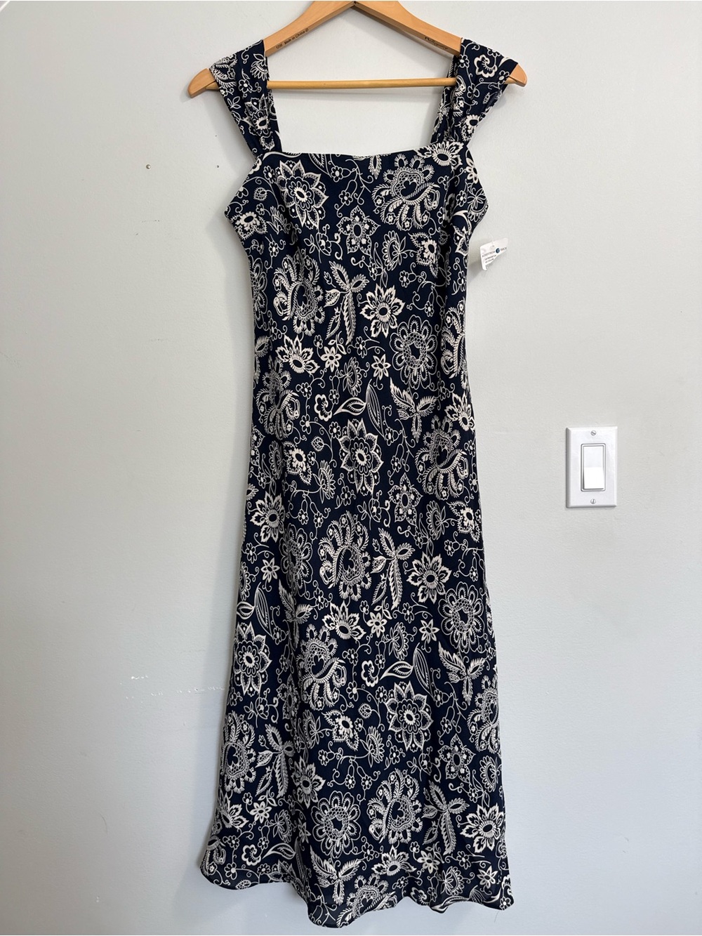 Vintage Y2K Ralph Lauren 100% Silk Floral Slip Dress